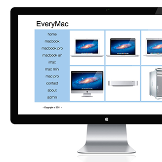 Minimalist EveryMac Website Redesign